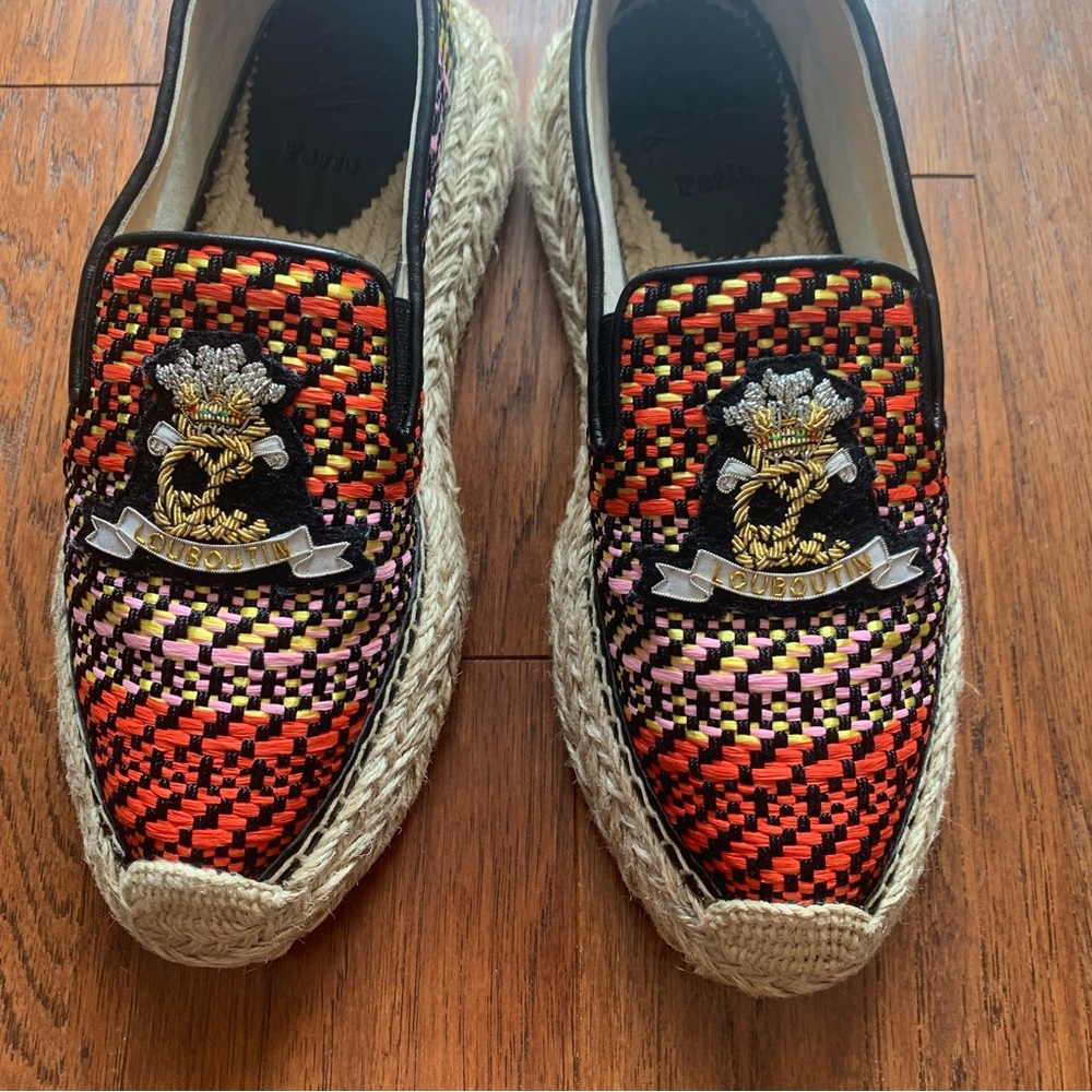 Christian Louboutin Espananou Cruise Multi Flat | Size 38 - Picture 7 of 15